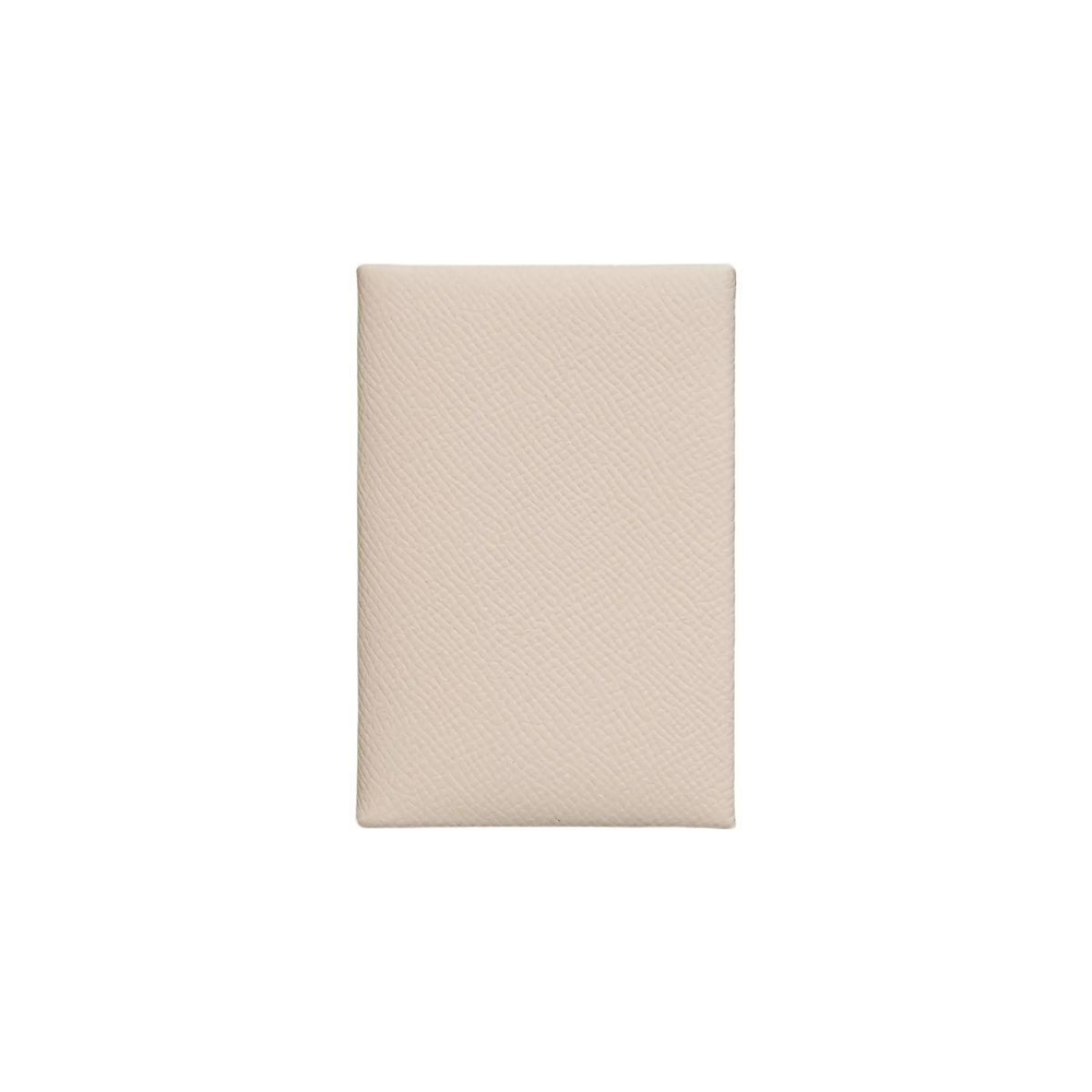 Картхолдеры и кошельки HERMES Calvi Epsom 10 Craie, H044164CK10