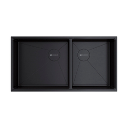 Мойка Taki 85-2-LB-U/IF-GB Side нерж.сталь/графит