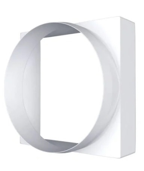 Соединитель 10КВ переход квадрата 100х100 на круг d100, ЭРА