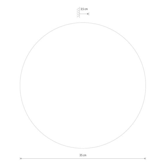 Настенный светильник Nowodvorski Ring Led L Gold 10282