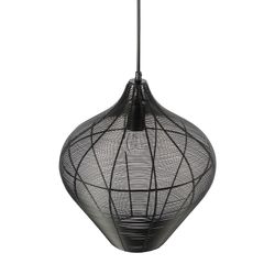 Светильник подвесной Vinger, Ø36х40 см, черный