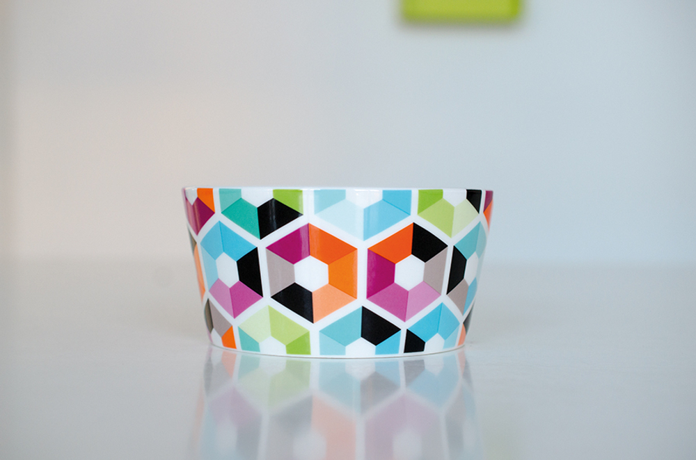 Миска фарфоровая remember, hexagon, 450 мл