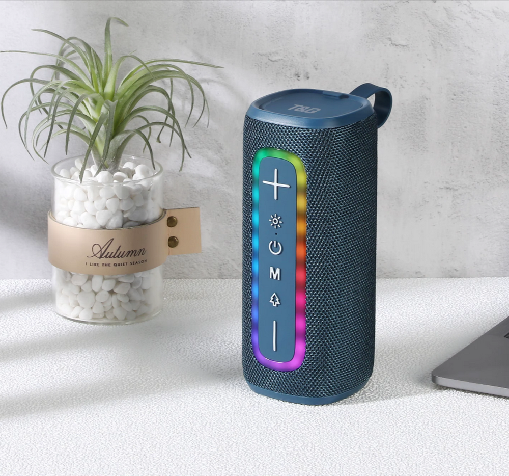 Беспроводная колонка TG-428 (5W/TF/FM/BT) LED Flashing