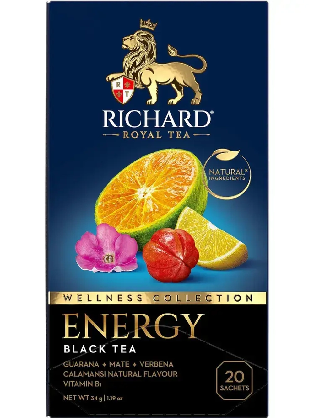 Чай в пакетиках Richard Энергия, 20 шт