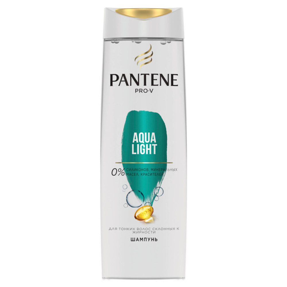 Pantene Шампунь Aqua Light для тонких и склонных к жирности волос 400 мл