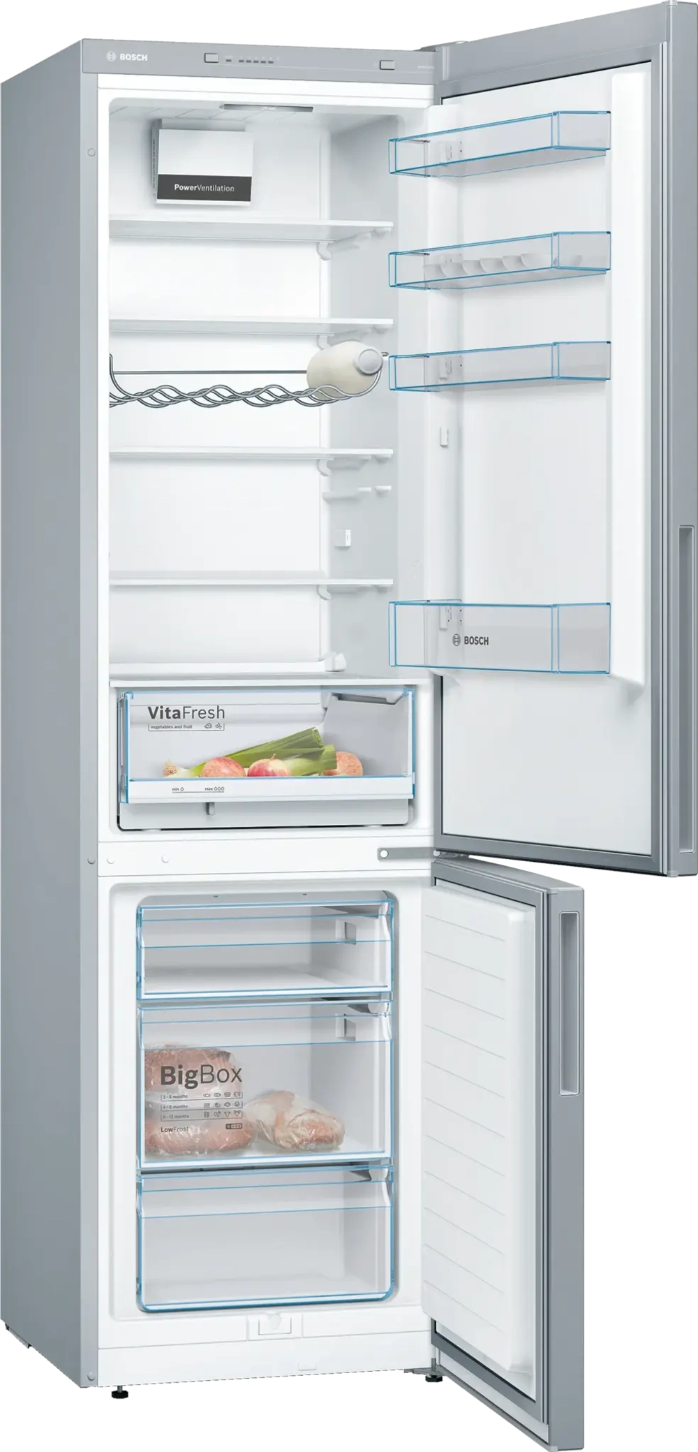 Двухкамерный холодильник Bosch KGV39VLEAS