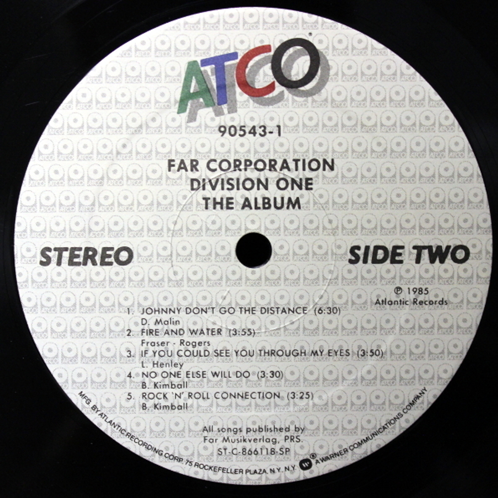Far Corporation / Division One - The Album (LP)