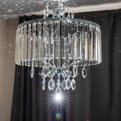 Citilux Инга CL335161 Люстра подвесная хрустальная Хром