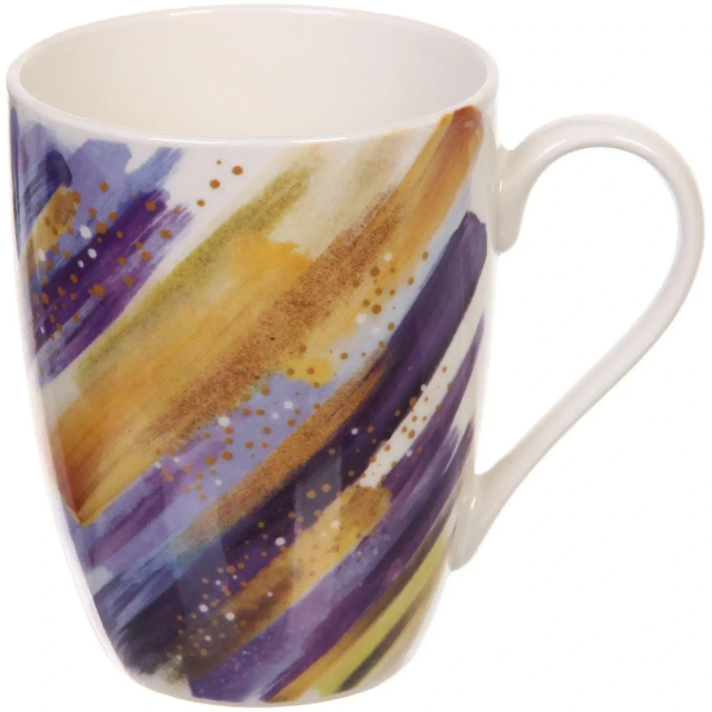 Кружка керамическая 350мл «Яркие краски»