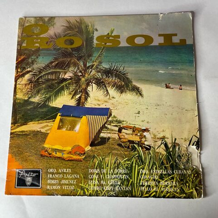 Винтажная виниловая пластинка LP Сборник Кубинской Музыки Oro Sol (Куба 1969)