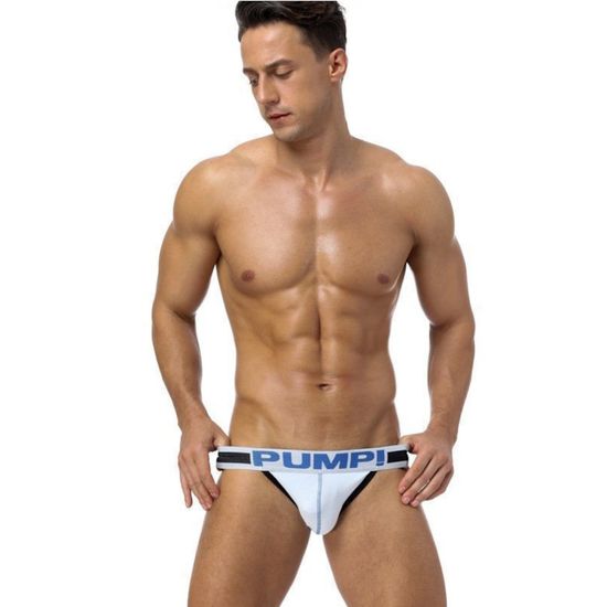 Мужские трусы джоки голубые Pump Sky Blue Jock H96-17