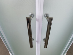 Душевая кабина Esbano (Эсбано) ES-L110CR, с низким поддоном, с электрикой и LED освещением, 110х110х210