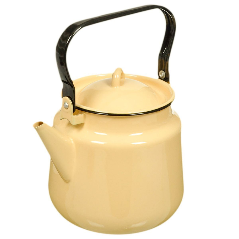 Чайник сталь, эмал, 3.5 л, ручк металл, СтальЭмаль, в асс, 2с26