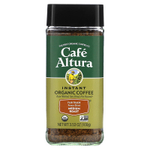 Cafe Altura, растворимый органический кофе, средней обжарки, сублимированный, 100 г (3,53 унции)
