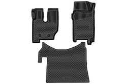 Коврики в салон для FOTON Auman 2023 -, Тягач, 3 шт. (полиуретан) ELEMENT3DAN0929210K.F