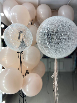 Воздушные шары нежные №2610