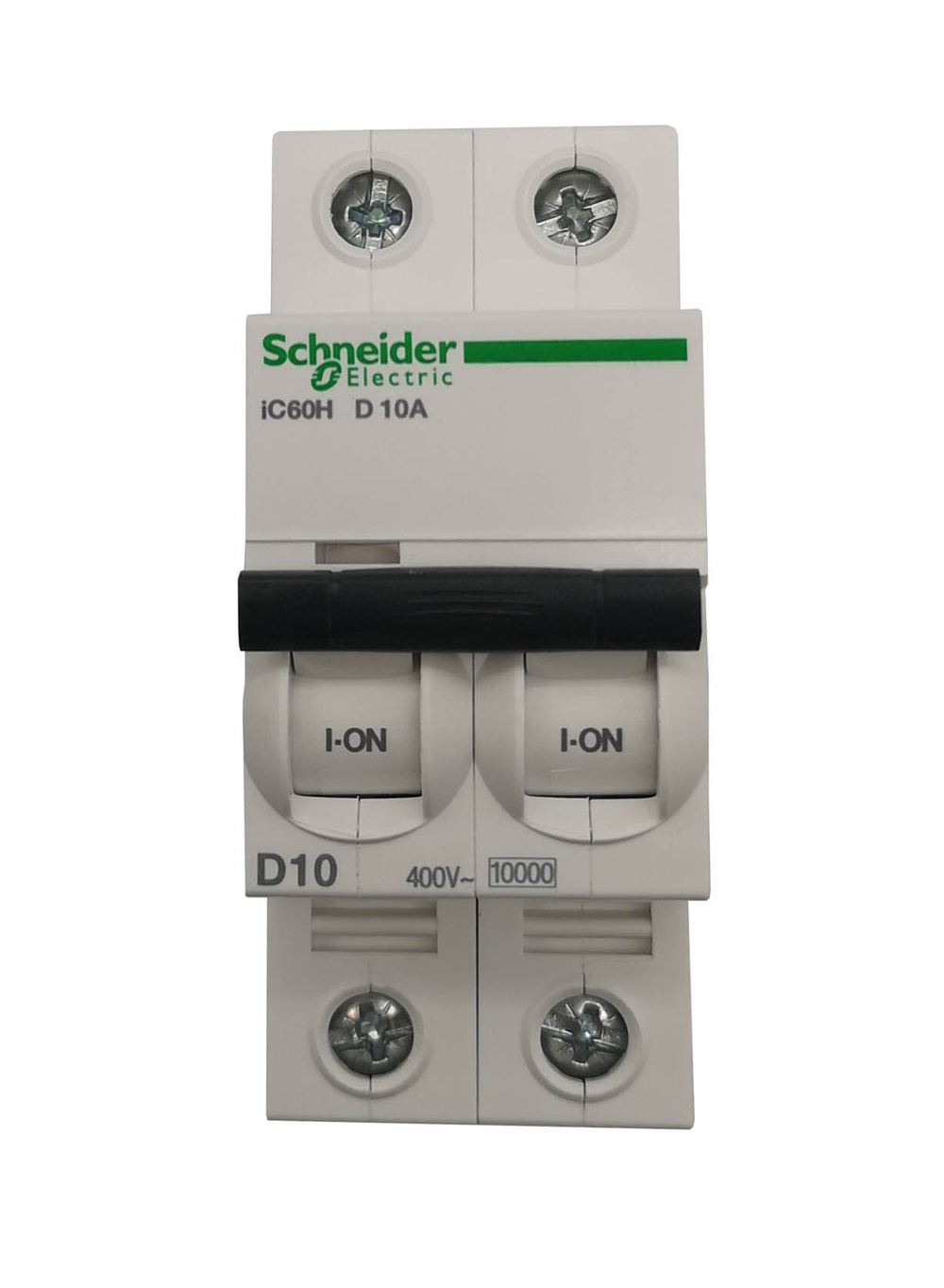 Автоматический выключатель Schneider Electric iC60H 2Р D 10A 10кА A9F85210 серия ACTI 9 ток расцепления D 10 ампер 2 полюса 10 килоампер