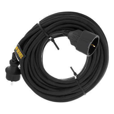 Удлинитель-шнур силовой Top Series, КГТТ, 20м, 1 розетка, 3 x 1,5 мм Denzel