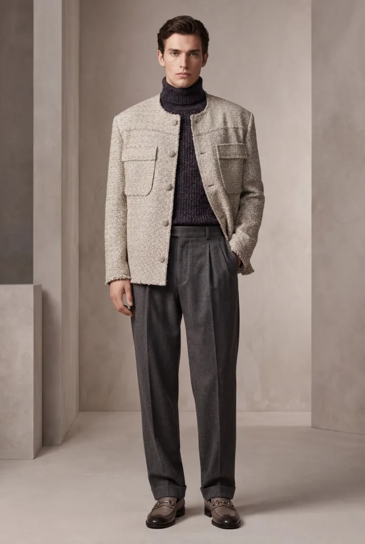 Мужская куртка пиджак «DREV»