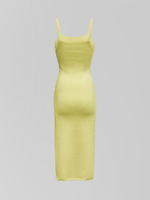 Комплект JN 5276 пушистый из платья миди и кардигана с поясом в комплекте