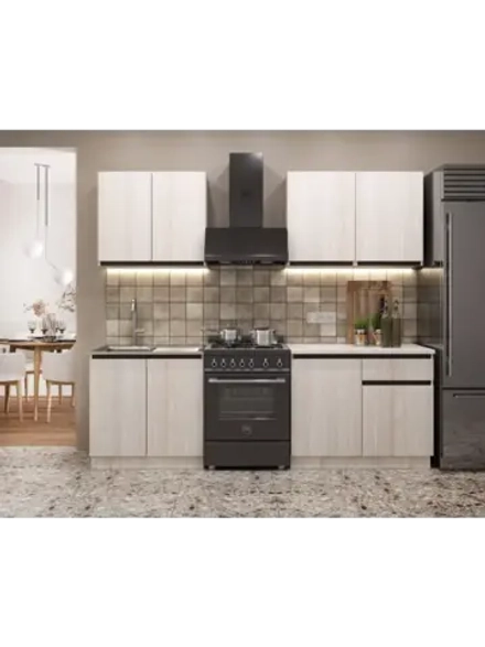 Кухонный гарнитур 180 модульный Анкор светлый