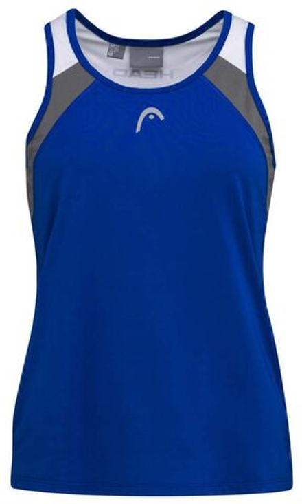 Топ теннисный Head Club 22 Tank Top W - royal