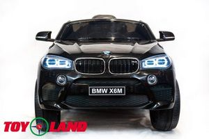 Детский электромобиль Toyland BMW X6M mini Черный