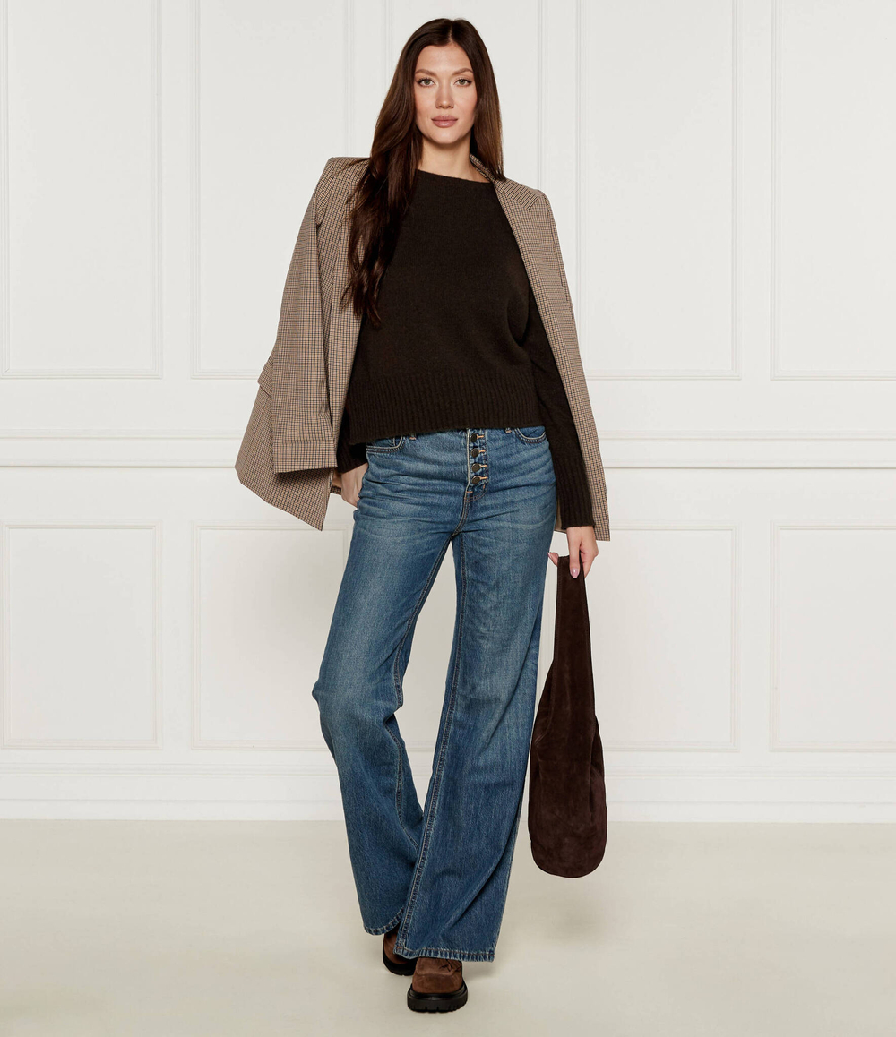 Хлопковый свитер Marella - черный(33663252)