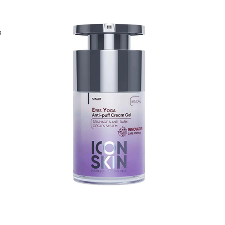 ICON SKIN Крем для кожи вокруг глаз от Отеков и темных кругов Eyes Yoga Anti-puff 15ml (00803)