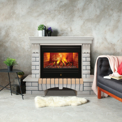 Электрокамин RealFlame Country 26 WT с очагом 3D Novara