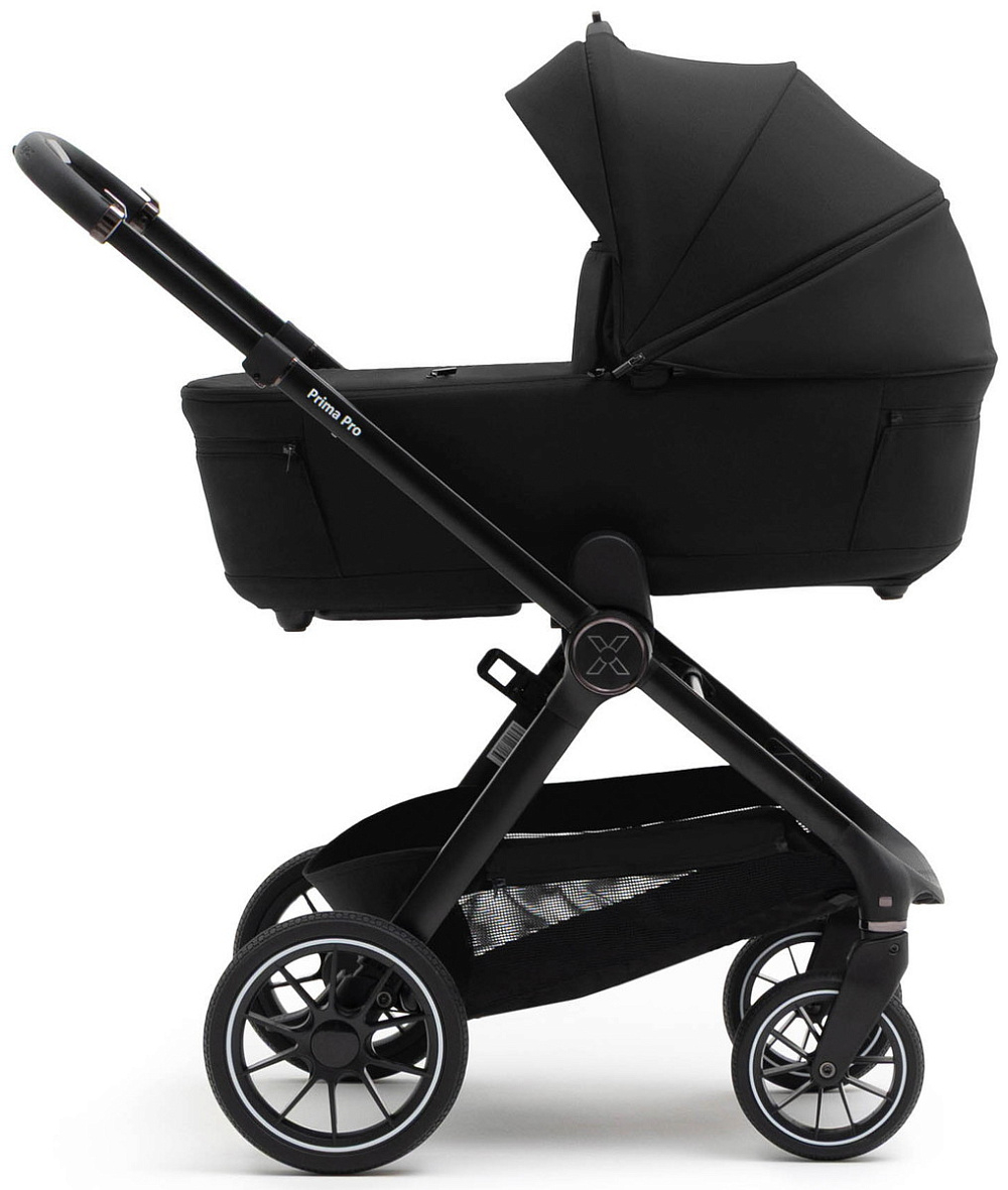 Коляска Agex Prima Pro 3 в 1 с автокреслом i-Safe Black APP626 Black (Черный)