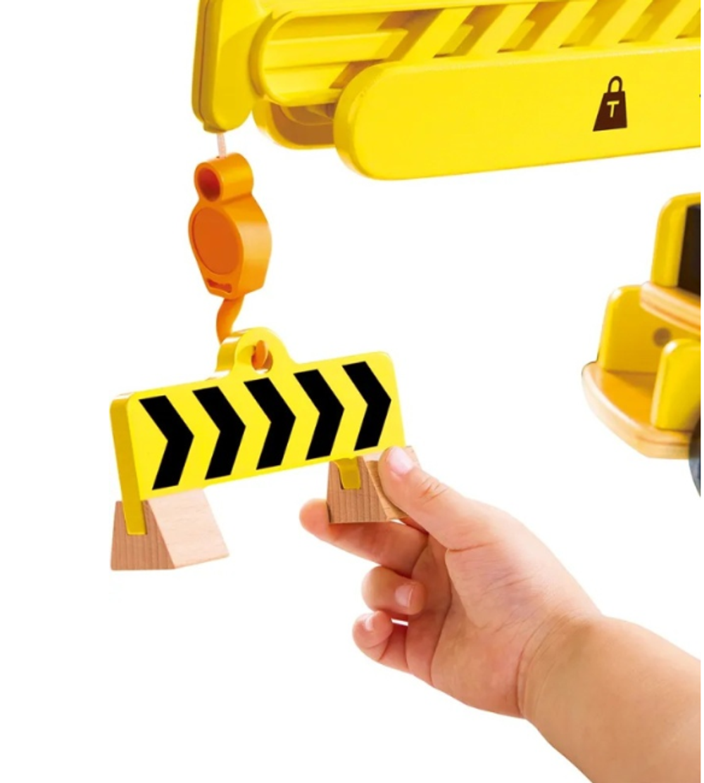 Детский игровой набор "Малыш-строитель" Строительный кран