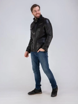 Куртка мужская кожаная из натуральной кожи
