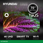 Телевизор LED Hyundai 75" H-LED75BU7005
