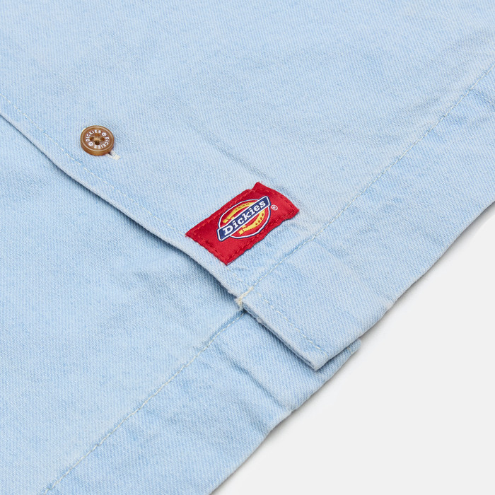 Рубашка мужская Dickies Short Sleeve Denim Shirt 