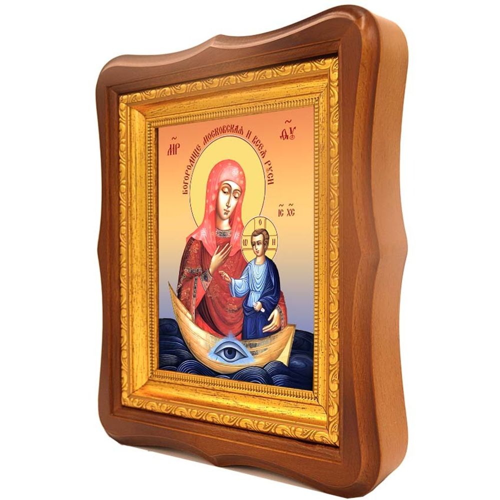 Богородица Московская Всея Руси. Икона на холсте.