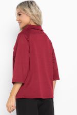 Джемпер Эдельвейс (бордовый) Б15003-18М LT Collection