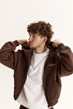 ZIP-HOODIE SDW Uniform - Brown