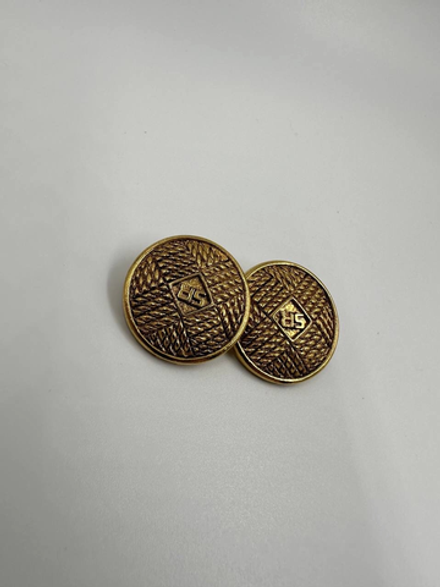 Клипсы круглые Sonia Rykiel