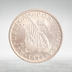 Portugal, 10 Escudos, 1973, VF