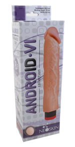 Вибратор реалистик Android Long киберкожа 26 см