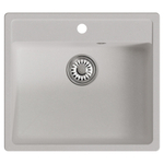 Мойка ML-GM15 КОМФОРТ ультра-белая  (341), 560*500*180мм