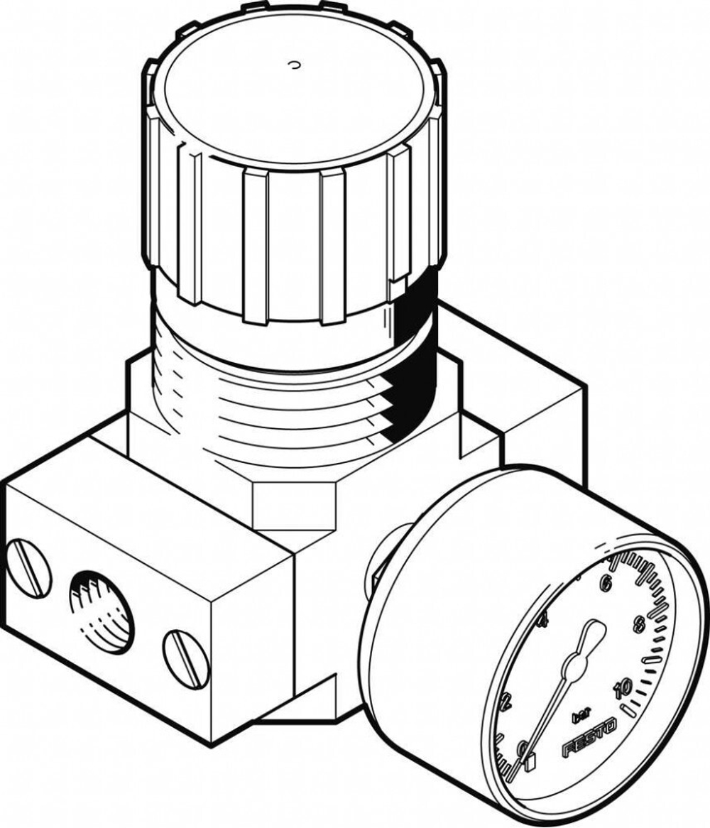LR-1/8-D-7-MICRO Регулятор давления