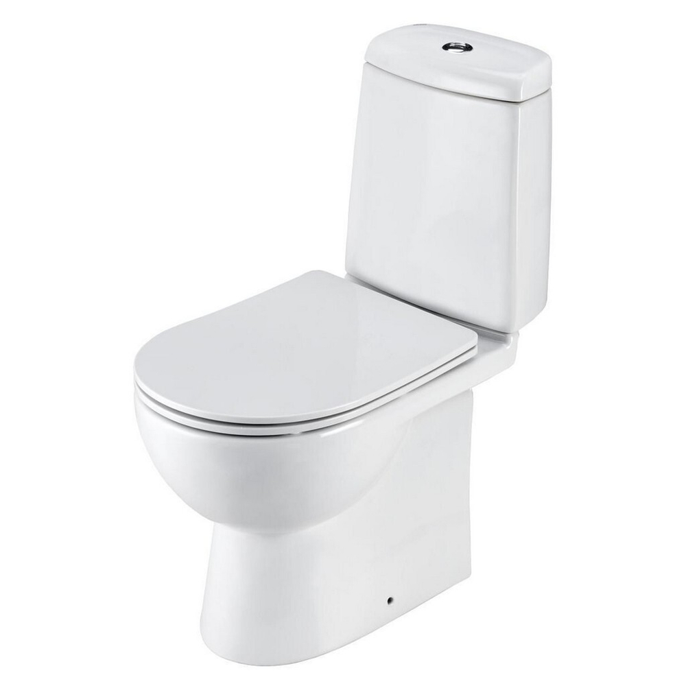 Унитаз-компакт "Остин" (унив.выпуск, ниж.подв.,  2-кн.арм. Oliveira, дюро/лифт/съём сид.) (Santek)