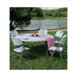 Cтол круглый со складными ножками "ПЛАНЕТА" 150