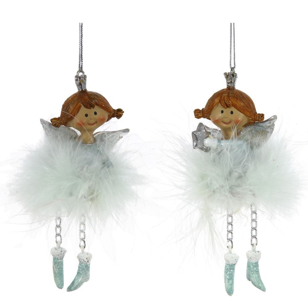 GAEM Украшение новогоднее "Ангелочек, L5 W3 H11 см, 2в.