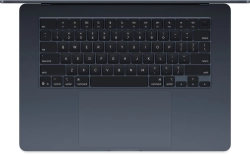 Ноутбук Apple MacBook Air A3241 M4 10 core 16Gb SSD512Gb/10 core GPU 15.3" Liquid Retina (2880x1864) macOS midnight WiFi BT Cam (MW1M3LL/A)