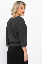 Джемпер трикотажный Сайрис (темно-серый) Б14789-50М LT Collection