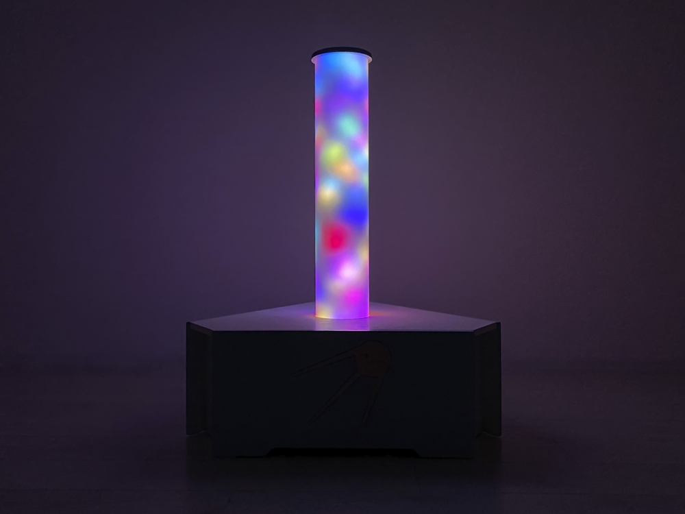 Напольная светодиодная колонна Лампус