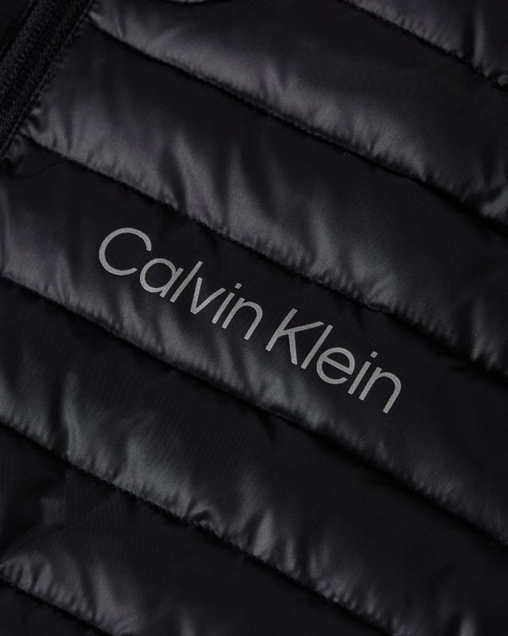 Женская теннисная куртка Calvin Klein PW Padded Jacket - черный